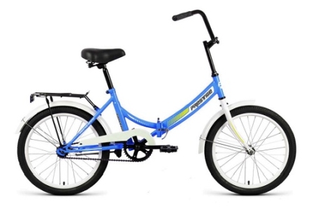Велосипед PRESTIGE 20-C01 голубой, 20, складной