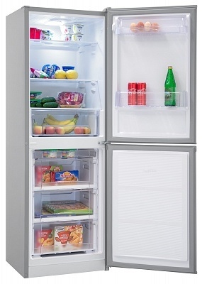Холодильник NORDFROST NRB 161NF 332 сер, 171см (2/275/170/105)