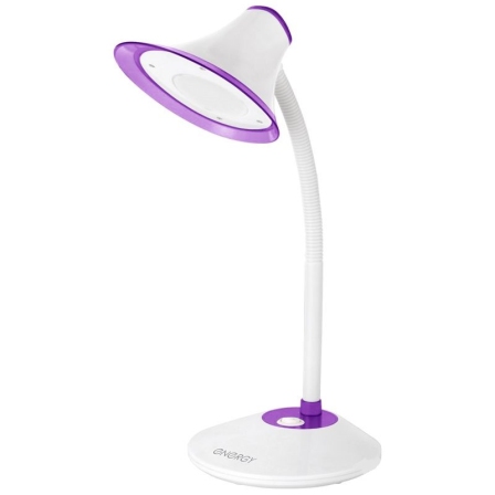 Лампа настольная ENERGY EN-LED20-2 бело-фиолет