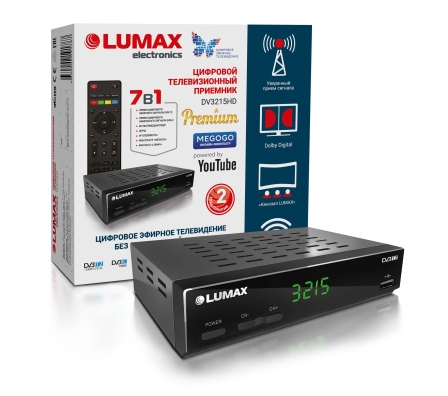 Цифр.ТВ приставка LUMAX DV3215HD
