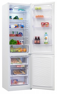 Холодильник NORDFROST NRB 154 032 бел, 203см (2/353/238/115)