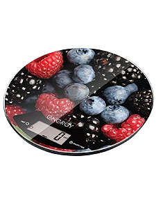 Весы кухонные ENERGY EN403 ягоды кух,электрон,стекло,до 5кг