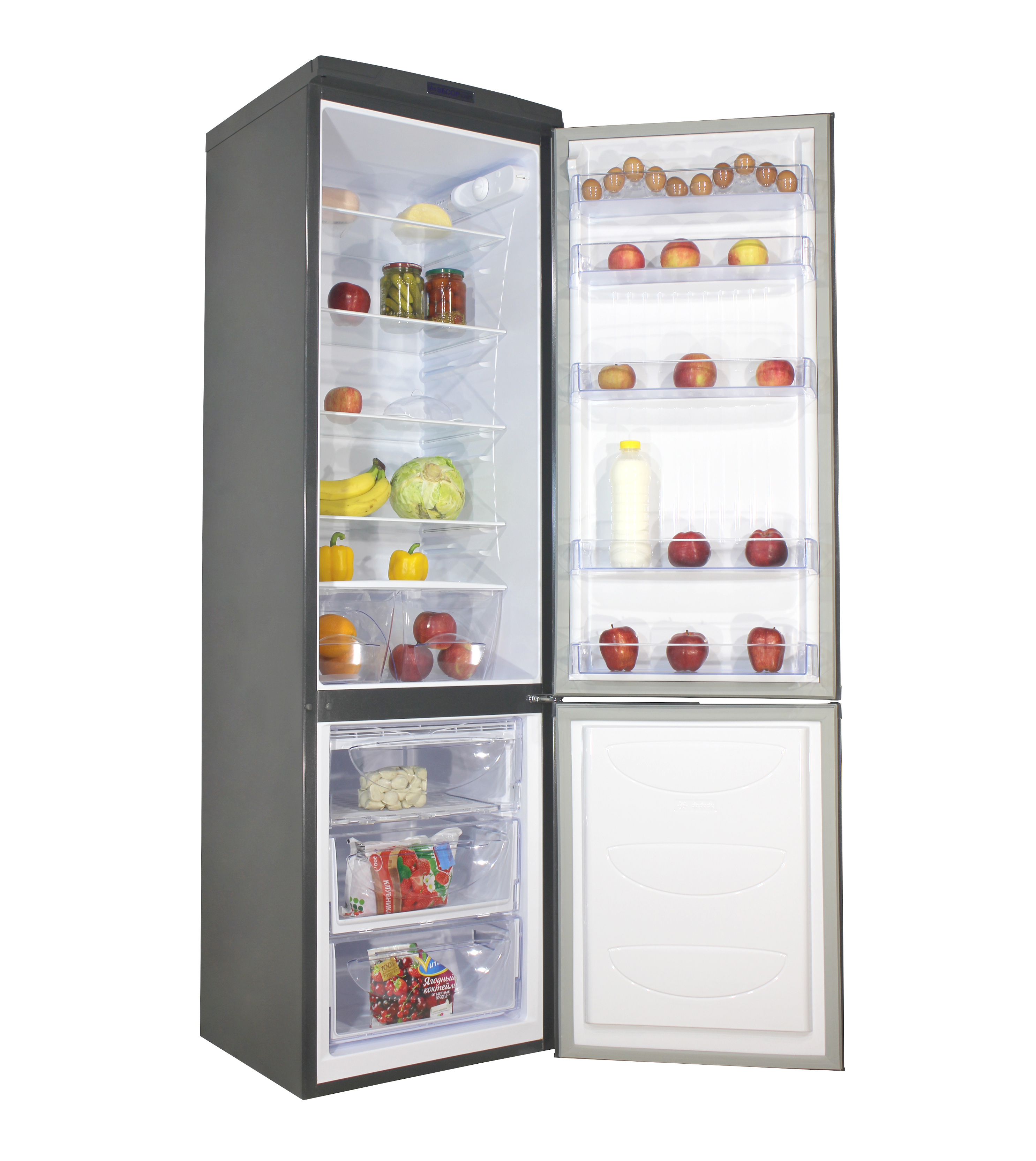 Холодильник DON R-295G графит (2/360/259/101) 195см