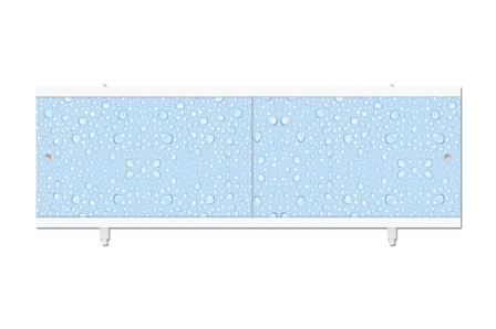 Экран под ванну Ультра легкий 1,68м Светло-синий