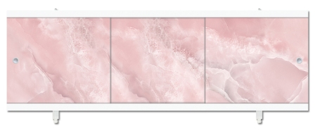 Экран под ванну Моноли-М 1,48м Розовый