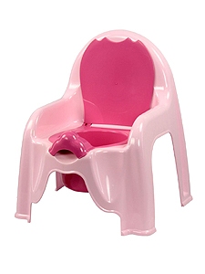 Горшок-стульчик М1528 розовый Альтернатива