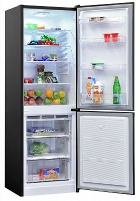 Холодильник NORDFROST NRB 139 232 черн, 178см