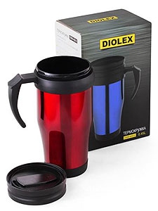 Термокружка DIOLEX DXМ450-2 450мл, цветная