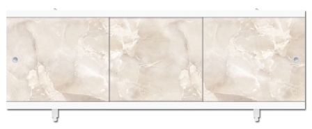 Экран под ванну Моноли-М 1,68м Мрамор бежевый