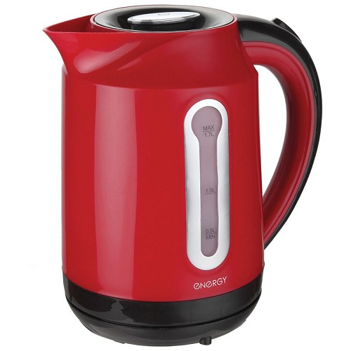 Чайник ENERGY E-210 красный 1,7л, 2кВт, диск