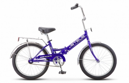 Велосипед STELS Pilot 310, фиолетовый, 20, складной