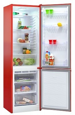 Холодильник NORDFROST NRB 120 832 красн, 195см