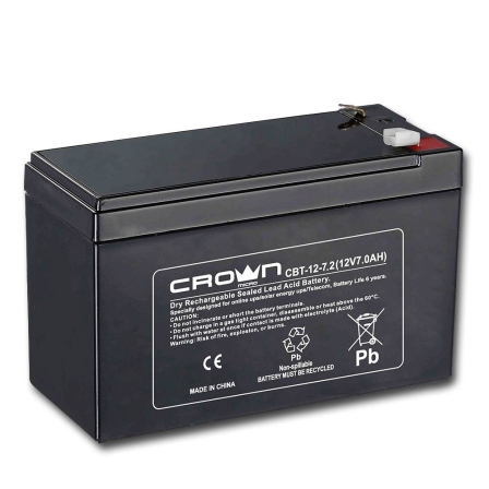 Аккумулятор CROWN CBT-12-7.2