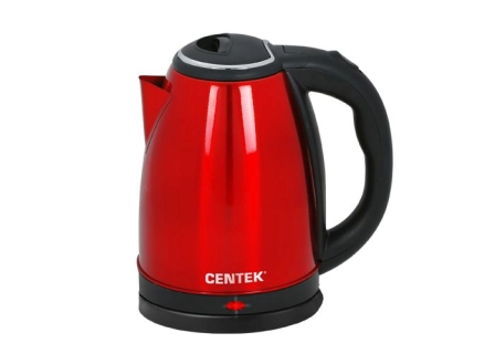 Чайник Centek CT-1068 Red 2л, 2кВт, диск