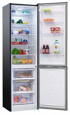 Холодильник NORDFROST NRB 154 232 черн, 203см