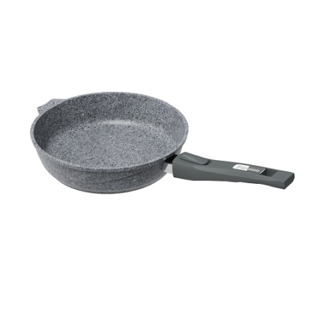 Сковорода Premium (grey) 22см 022901 съемн.ручка