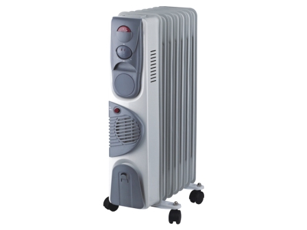 Масляный радиатор Oasis BB-15T 1.5кВт/вентилятор