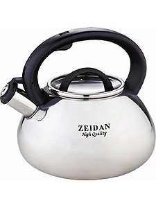 Чайник ZEIDAN Z-4139 3л, нерж, свисток